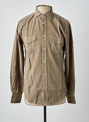 Cămașă cu mâneci lungi verde CARNET DE VOL bărbat