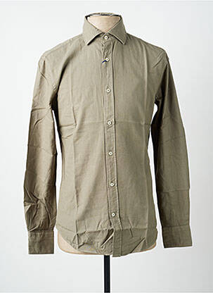Cămașă cu mâneci lungi verde CARNET DE VOL bărbat
