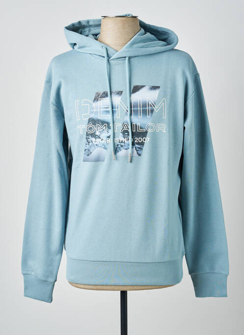 Hanorac cu glugă albastru TOM TAILOR bărbat