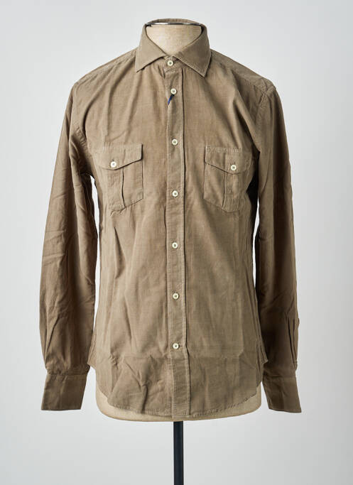 Cămașă cu mâneci lungi verde CARNET DE VOL bărbat