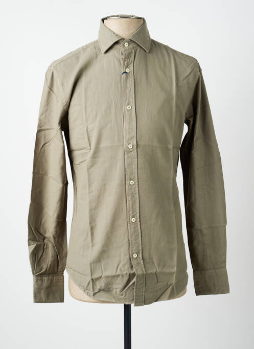 Cămașă cu mâneci lungi verde CARNET DE VOL bărbat