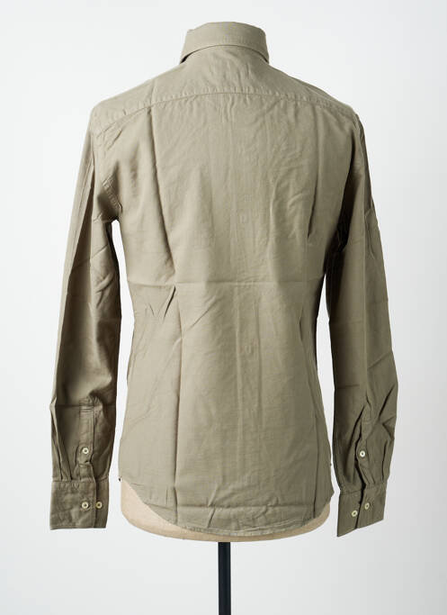 Cămașă cu mâneci lungi verde CARNET DE VOL bărbat