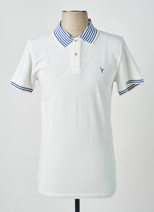 Polo alb CARNET DE VOL bărbat