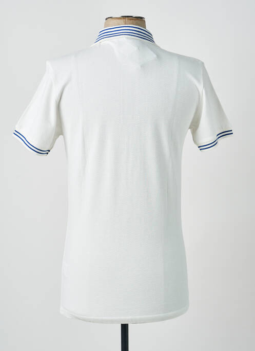 Polo alb CARNET DE VOL bărbat