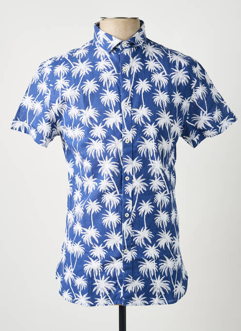 Cămașă cu mâneci scurte albastru CARNET DE VOL bărbat