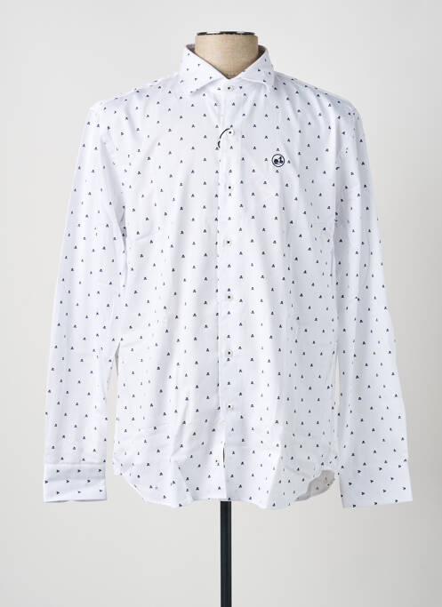 Cămașă cu mâneci lungi alb MY SCOOTER bărbat