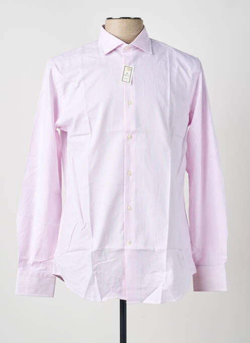 Cămașă cu mâneci lungi roz CARNET DE VOL bărbat