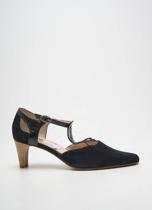 Pantofi cu toc închidere cu buclă(e) toc de 4 la 6 cm negru GEO-REINO femme