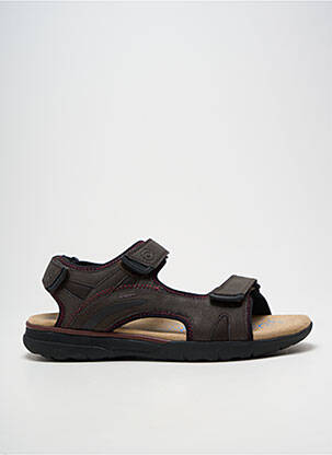 Sandale/pantofi decupați vârf deschis vârf deschis maro GEOX homme