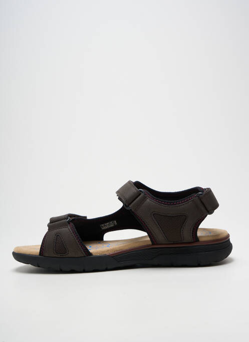 Sandale/pantofi decupați vârf deschis vârf deschis maro GEOX homme