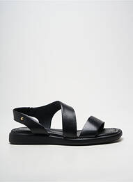 Sandale/pantofi decupați vârf deschis toc plat până la 3 cm negru PIKOLINOS femme