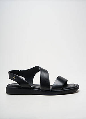 Sandale/pantofi decupați vârf deschis toc plat până la 3 cm negru PIKOLINOS femme