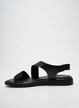Sandale/pantofi decupați vârf deschis toc plat până la 3 cm negru PIKOLINOS femeie