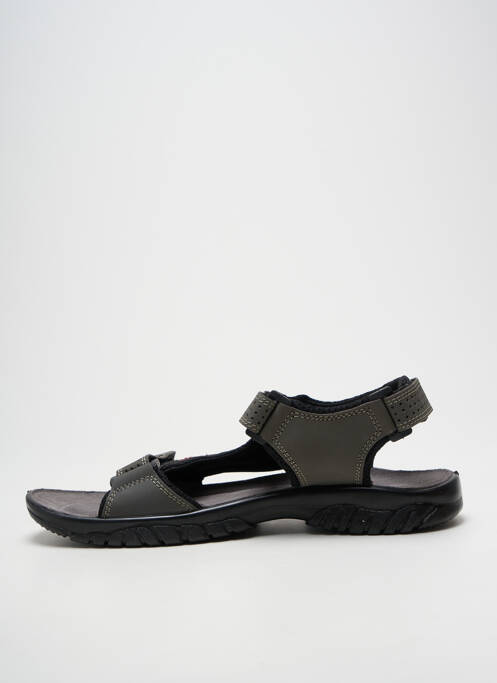 Sandale/pantofi decupați vârf deschis vârf deschis gri PROFFER homme