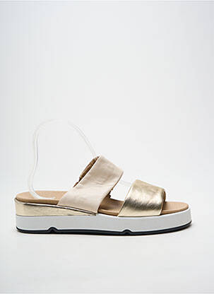 Mulete/saboți arcadă plantară toc de 4 la 6 cm auriu ALTEX femme