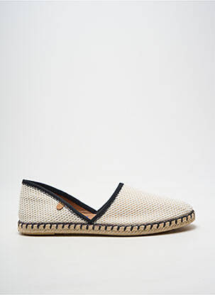 Espadrile vârf rotund toc plat până la 3 cm bej VERBENAS femeie