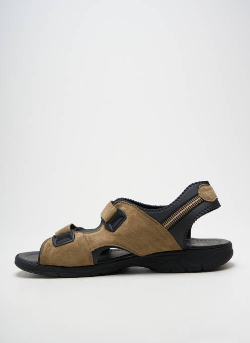 Sandale/pantofi decupați vârf deschis vârf deschis maro ARIZONA P homme