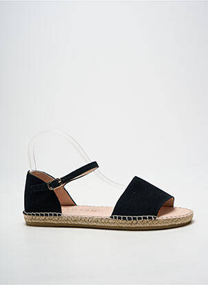 Espadrile închidere cu buclă(e) toc plat până la 3 cm negru MACARENA femme