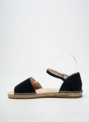 Espadrile închidere cu buclă(e) toc plat până la 3 cm negru MACARENA femeie