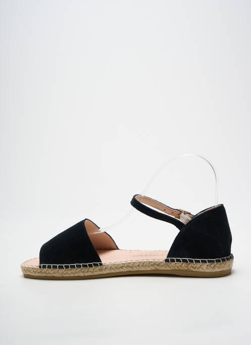 Espadrile închidere cu buclă(e) toc plat până la 3 cm negru MACARENA femme