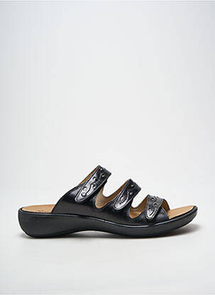 Mulete/saboți arcadă plantară toc de 4 la 6 cm negru WESTLAND femme