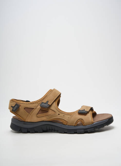 Sandale/pantofi decupați vârf deschis vârf deschis maro WESTLAND homme
