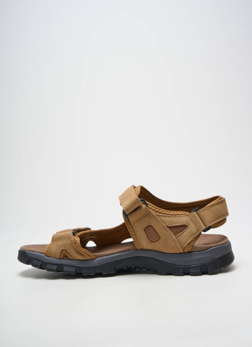 Sandale/pantofi decupați vârf deschis vârf deschis maro WESTLAND homme