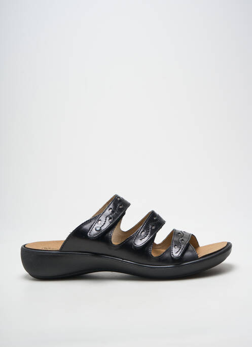 Mulete/saboți arcadă plantară toc de 4 la 6 cm negru WESTLAND femme