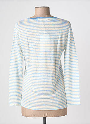 Tricou mâneci lungi mâneci lungi alb BLANC BOHEME femeie