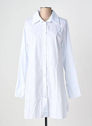 Tunică mâneci lungi guler de bluză alb BLANC BOHEME femme