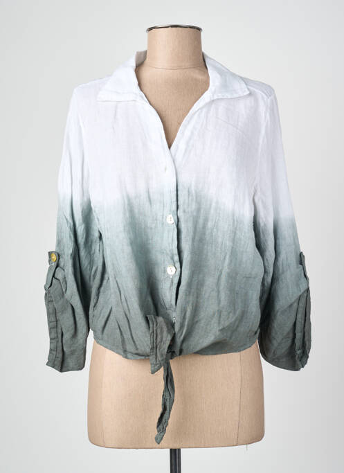 Cămașă mâneci lungi mâneci lungi alb BLANC BOHEME femme