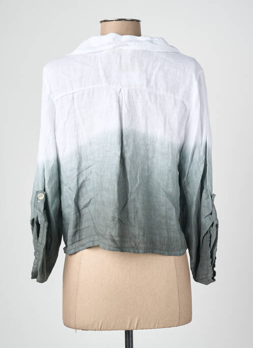 Cămașă mâneci lungi mâneci lungi alb BLANC BOHEME femme