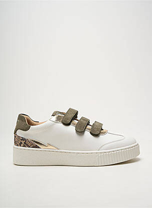 Adidași țesătură satinată toc de 4 la 6 cm verde VANESSA WU femme