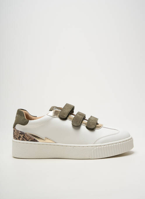 Adidași țesătură satinată toc de 4 la 6 cm verde VANESSA WU femme