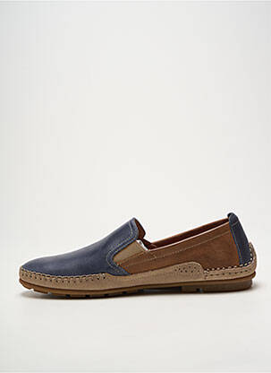 Mocasini vârf rotund vârf rotund albastru FLUCHOS bărbat
