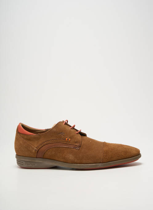 Derby-uri nubuc vârf rotund maro FLUCHOS homme