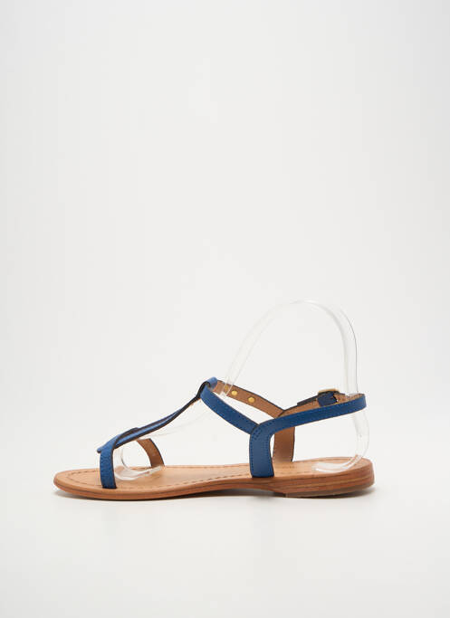 Sandale/pantofi decupați chiquet toc plat până la 3 cm albastru LES TROPEZIENNES PAR M.BELARBI femme