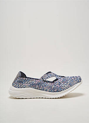 Balerine tip de talpă amortizantă toc de 4 la 6 cm albastru ROCK SPRING femme