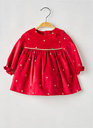 Rochie midi guler rotund mâneci lungi roșu MAYORAL fată