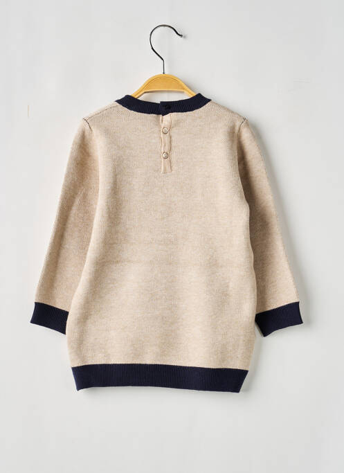 Rochie pulover imprimeu fantezie mâneci lungi bej MAYORAL fille