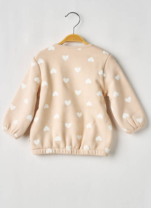 Hanorac mâneci lungi mâneci lungi bej LOSAN fille