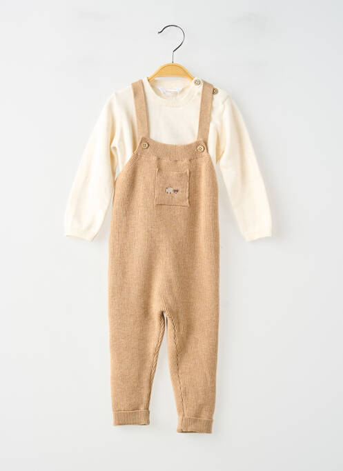 Set pantaloni guler rotund bej MAYORAL enfant