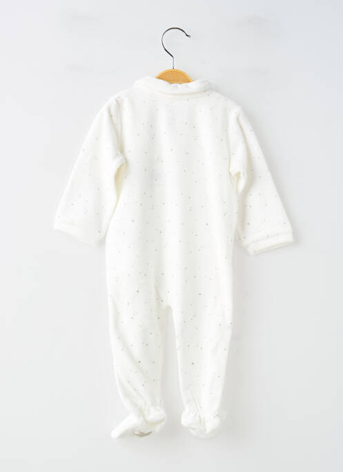 Pijama închidere presată alb LOSAN fille
