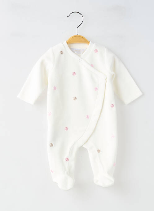 Pijama închidere presată alb MAYORAL fille
