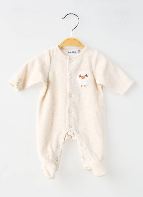 Pijama țesătură catifea bej NOUKIE'S enfant