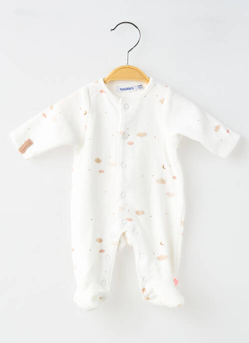 Pijama țesătură catifea alb NOUKIE'S enfant