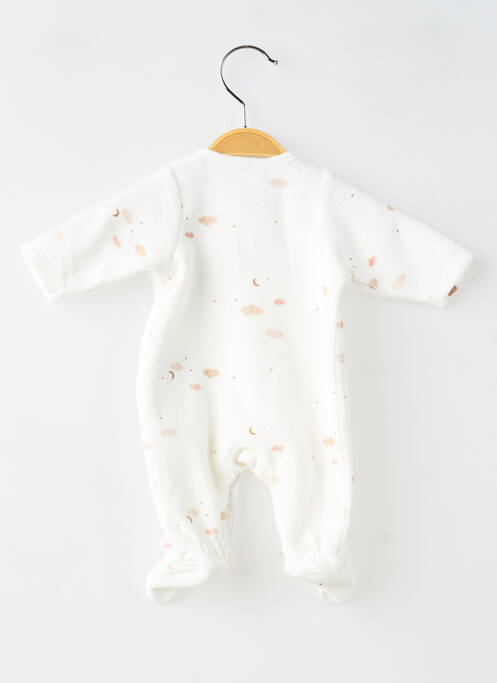 Pijama țesătură catifea alb NOUKIE'S enfant