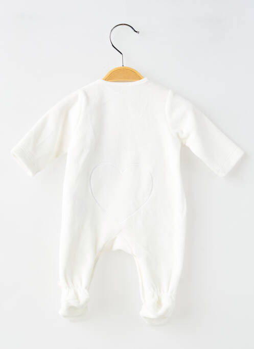 Pijama închidere presată alb NOUKIE'S fille