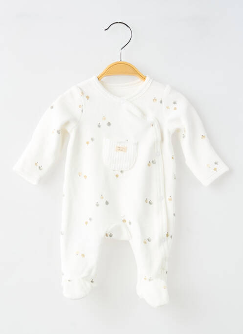 Pijama țesătură catifea alb MAYORAL enfant
