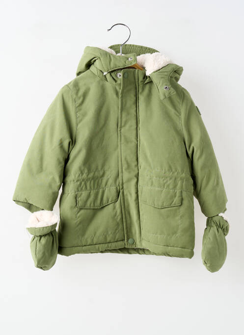 Parka buzunare cu glugă verde MAYORAL enfant